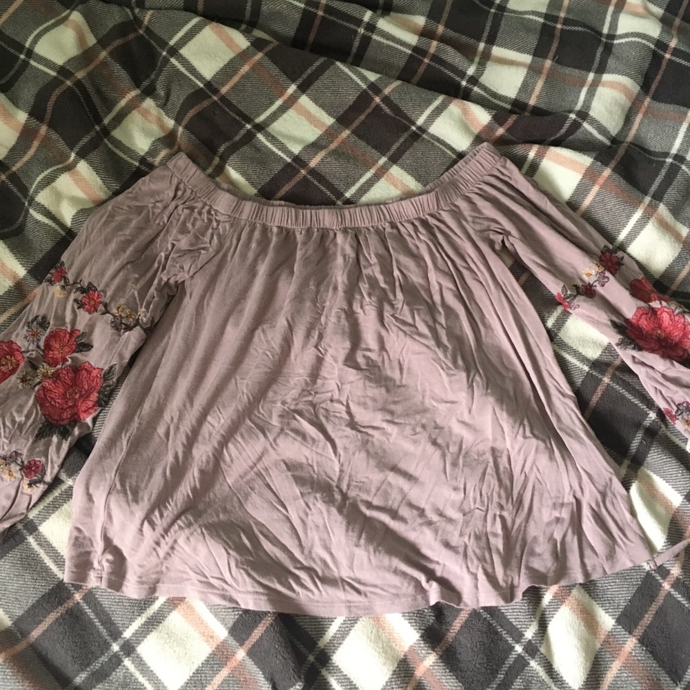 Floral Lavender Longsleeve